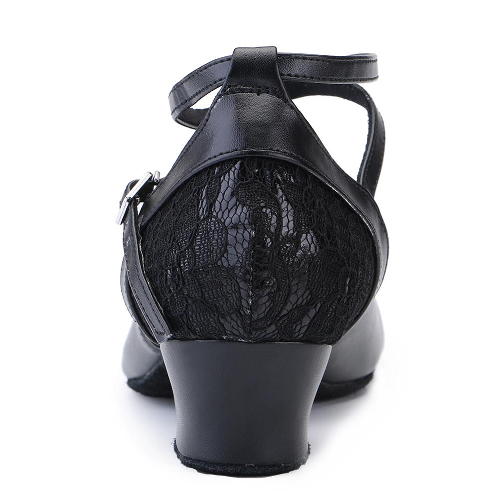 Women's Leatherette 4.5cm Heels Ballroom Swing Dance Modern Dance Shoes
