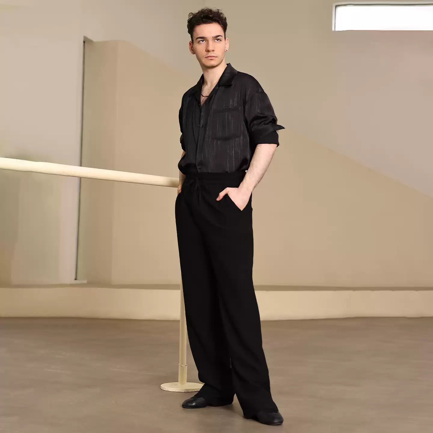 YES Men's Dance Pants Latin Dance Practice Clothes
