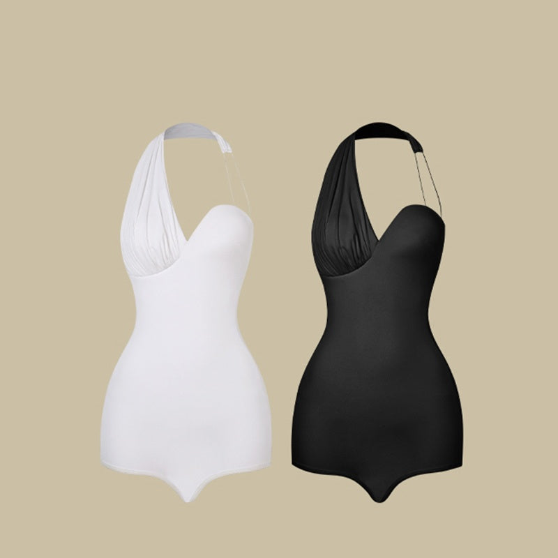 Z Women's Backless Dance Tops Bodysuit Leotards Practice DanceWear(Without Flower)