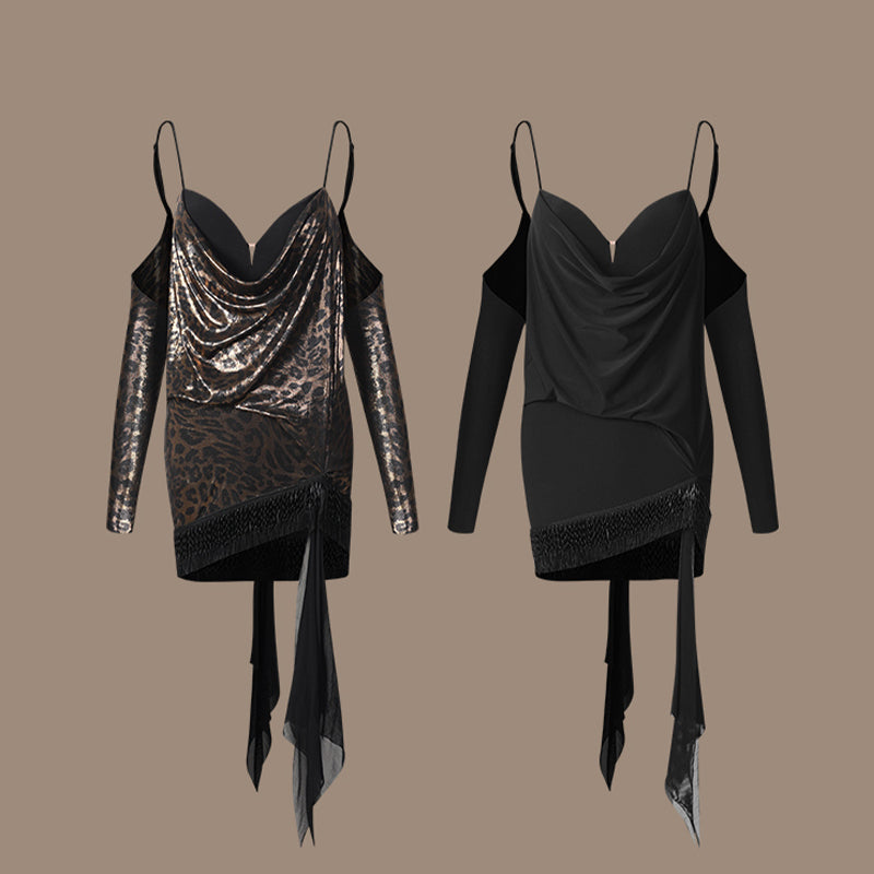 Z Women's Spaghetti-Strap Backless Dance Dress Dancewear