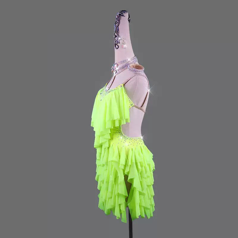 Customisable Women's Dance Dress Dance Wear Training Performance Dress