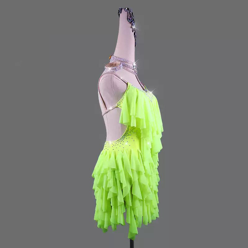 Customisable Women's Dance Dress Dance Wear Training Performance Dress