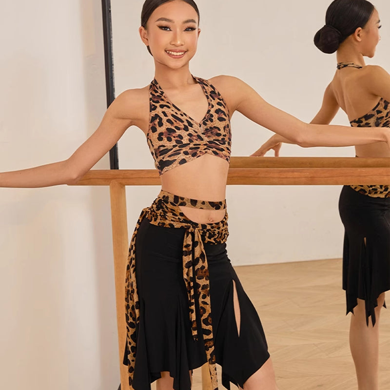 Z Girls Black Swing Dance Skirts Practice Dancewear