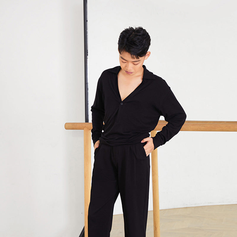 Z Boy’s Long-sleeved Dance Practice Tops Dancewear