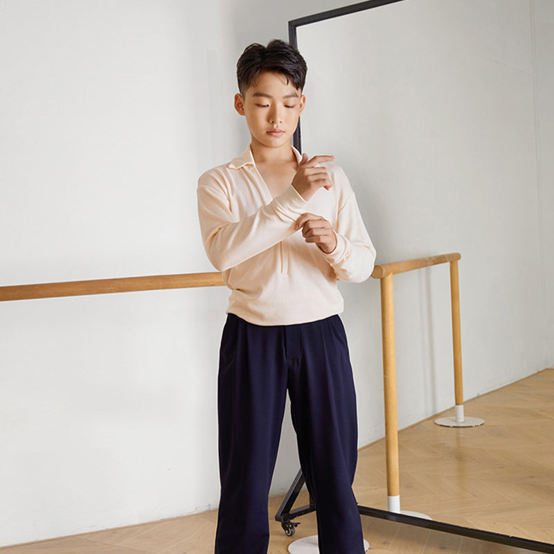 Z Boy’s Long-sleeved Dance Practice Tops Dancewear