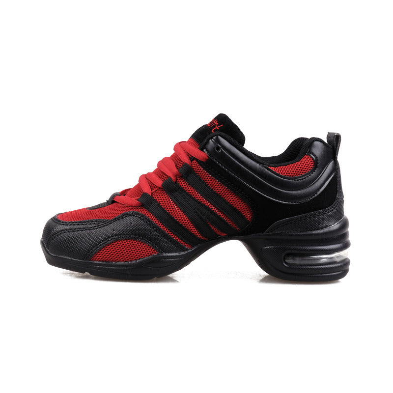 Women's Mesh 4.5cm Training Performance Practice Sneakers Dance Shoes Jazz Dance