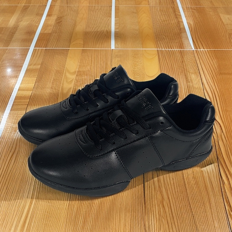 Women's  PU Jazz Shoes Lace-up Dance Sneakers