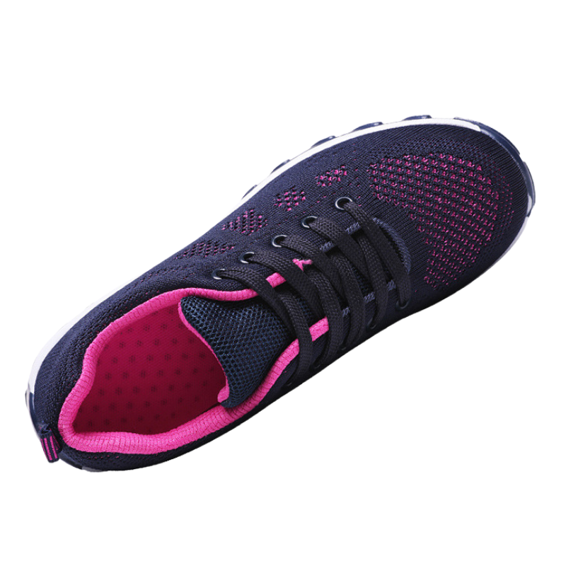 Women's Mesh Jazz Shoes Lace-up Dance Sneakers