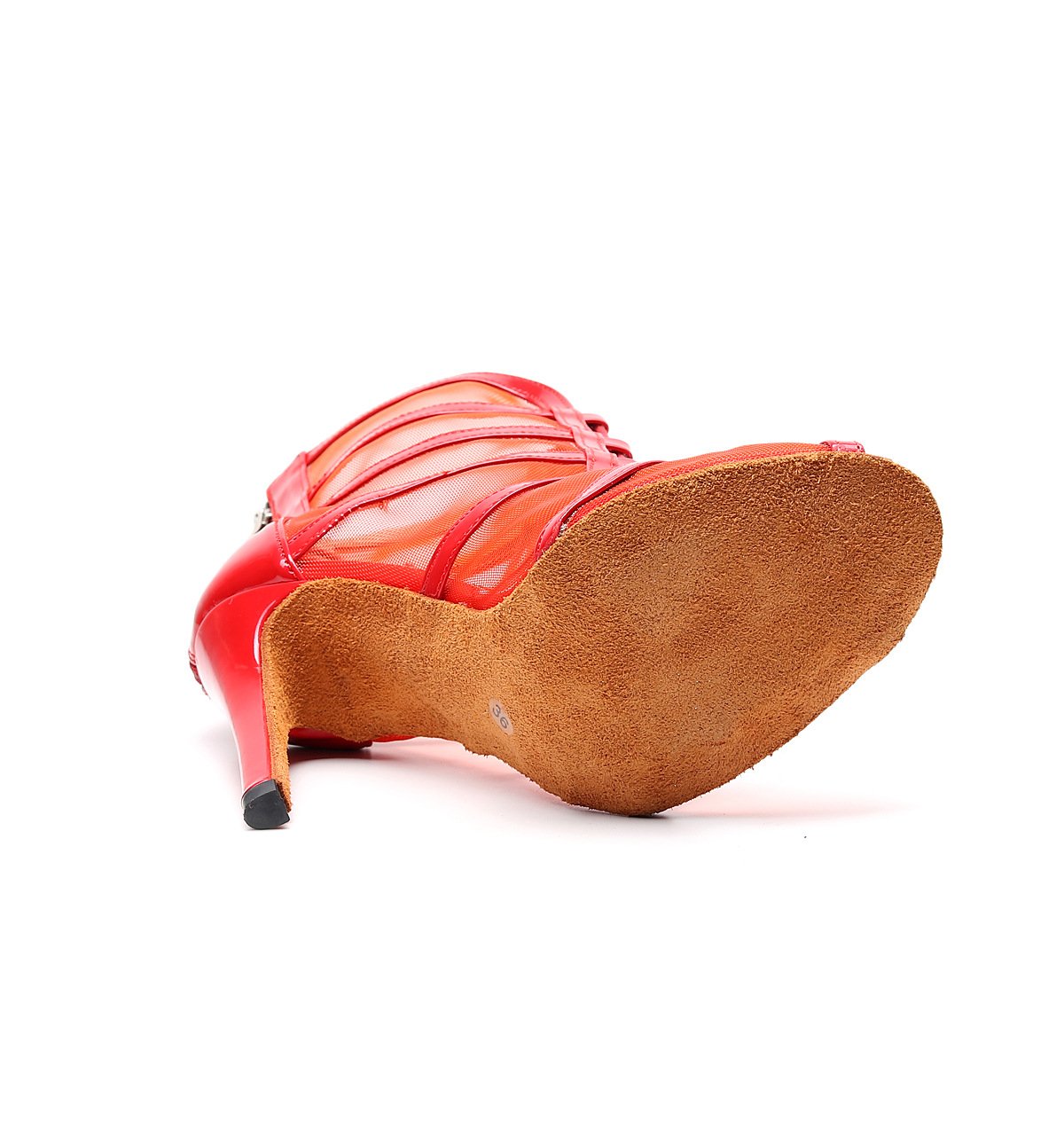Women's Leatherette Customized Heels Dance Boots Jazz Salsa Dancing Shoes