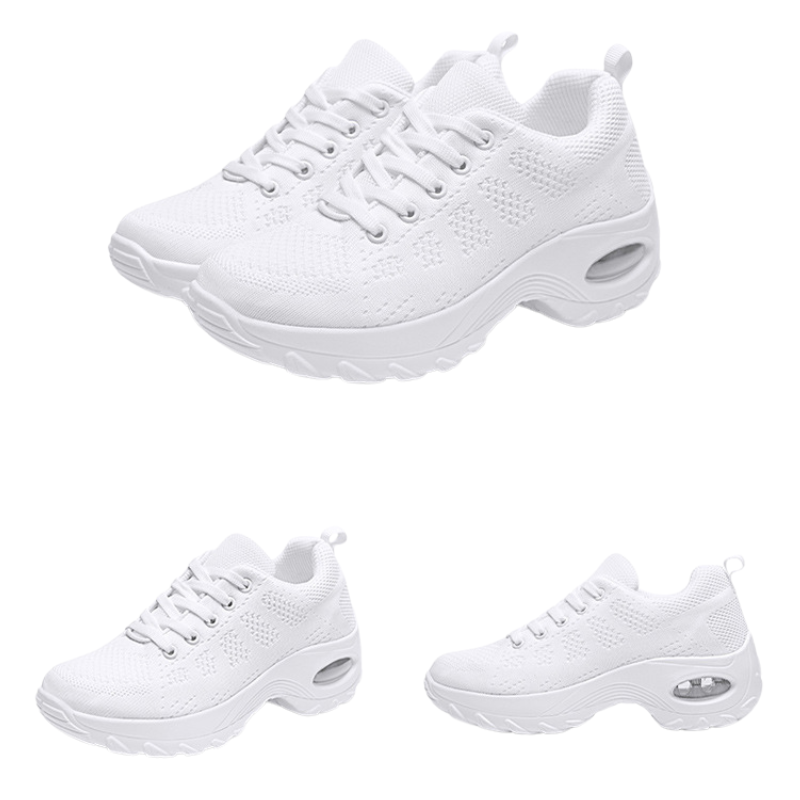 Women's Mesh Jazz Shoes Lace-up Dance Sneakers