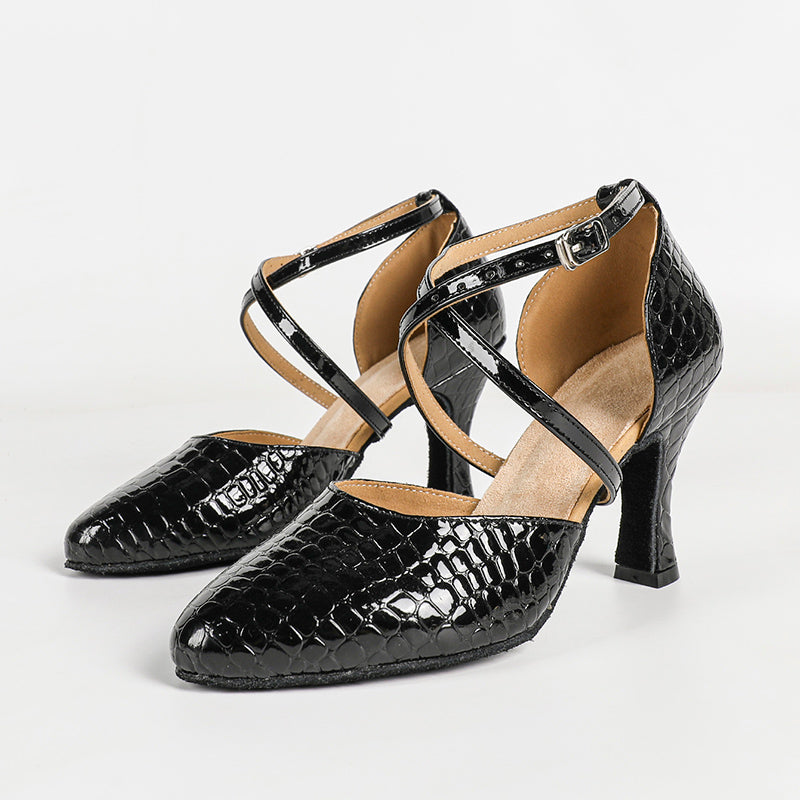 Women's Leatherette Customized Heels Ballroom Dance Shoes Modern Shoes
