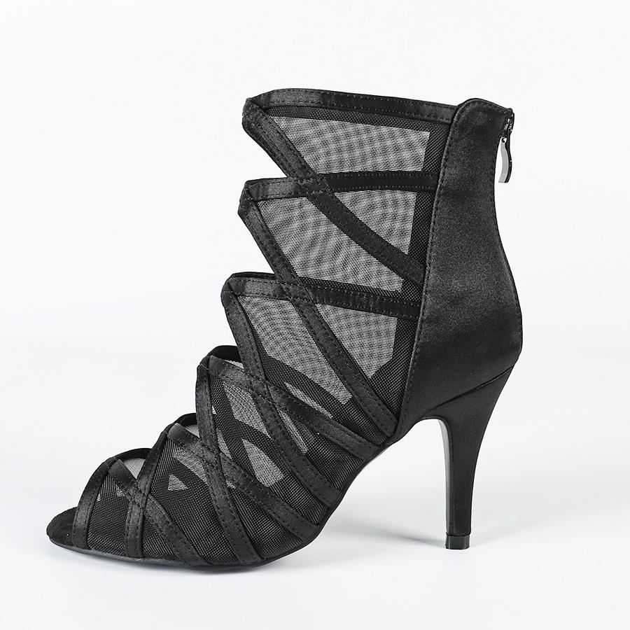 DS Women's Rubber Sole Customized Heel Heels Dance Boots Jazz Salsa Dancing Shoes