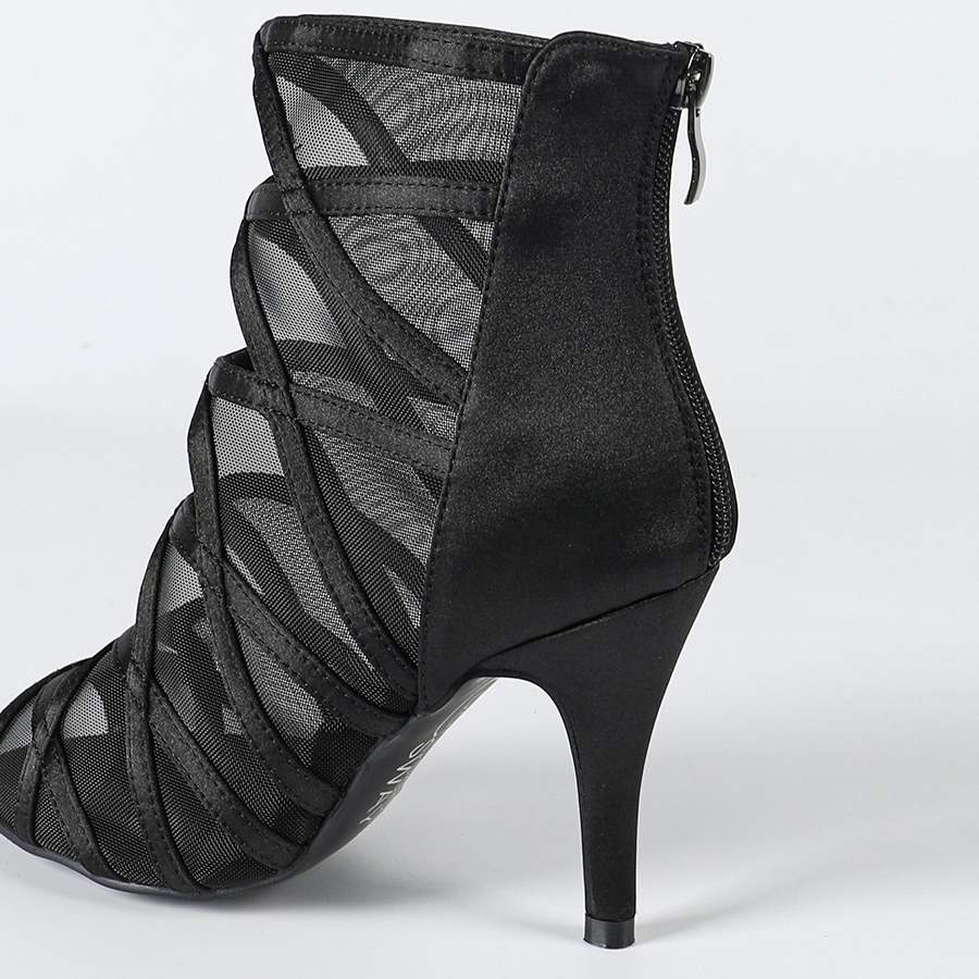DS Women's Rubber Sole Customized Heel Heels Dance Boots Jazz Salsa Dancing Shoes