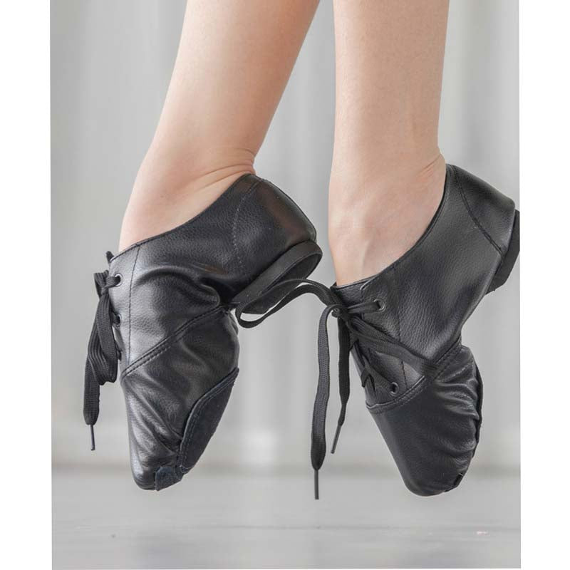 Low-top thickened cowhide sole Jazz shoes/Ballet Slipper