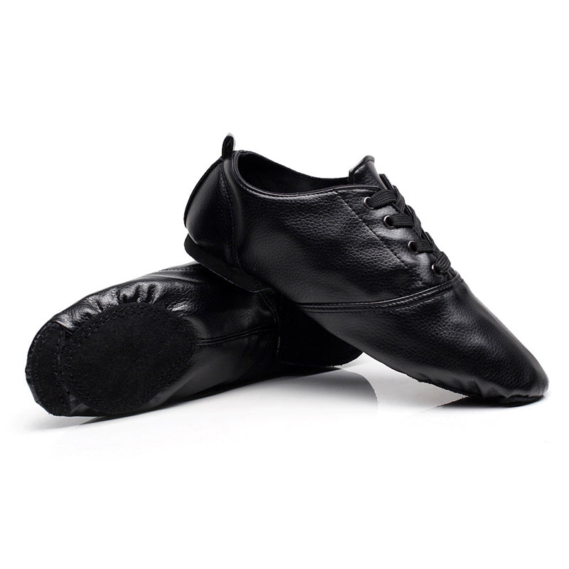 Low-top thickened cowhide sole Jazz shoes/Ballet Slipper