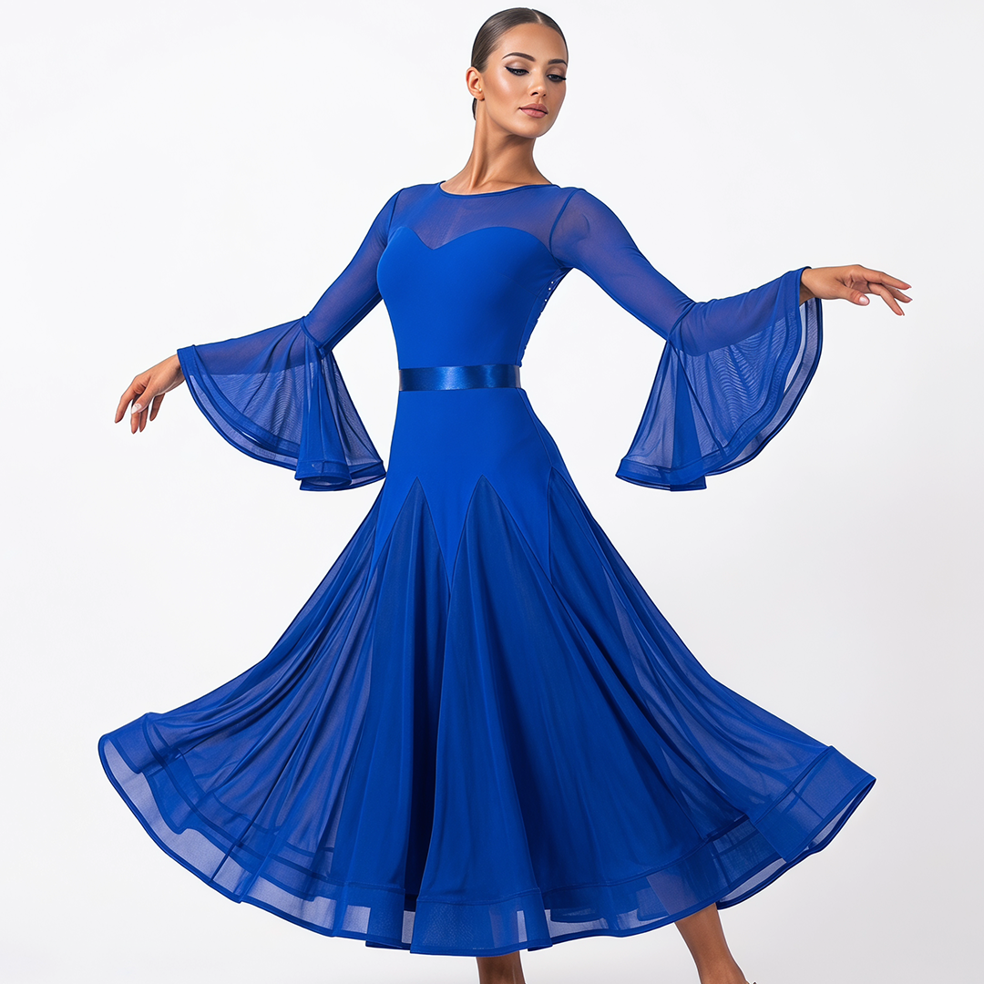 Customisable-Women's Modern Dance Performance Dress Ballroom Dance Dress
