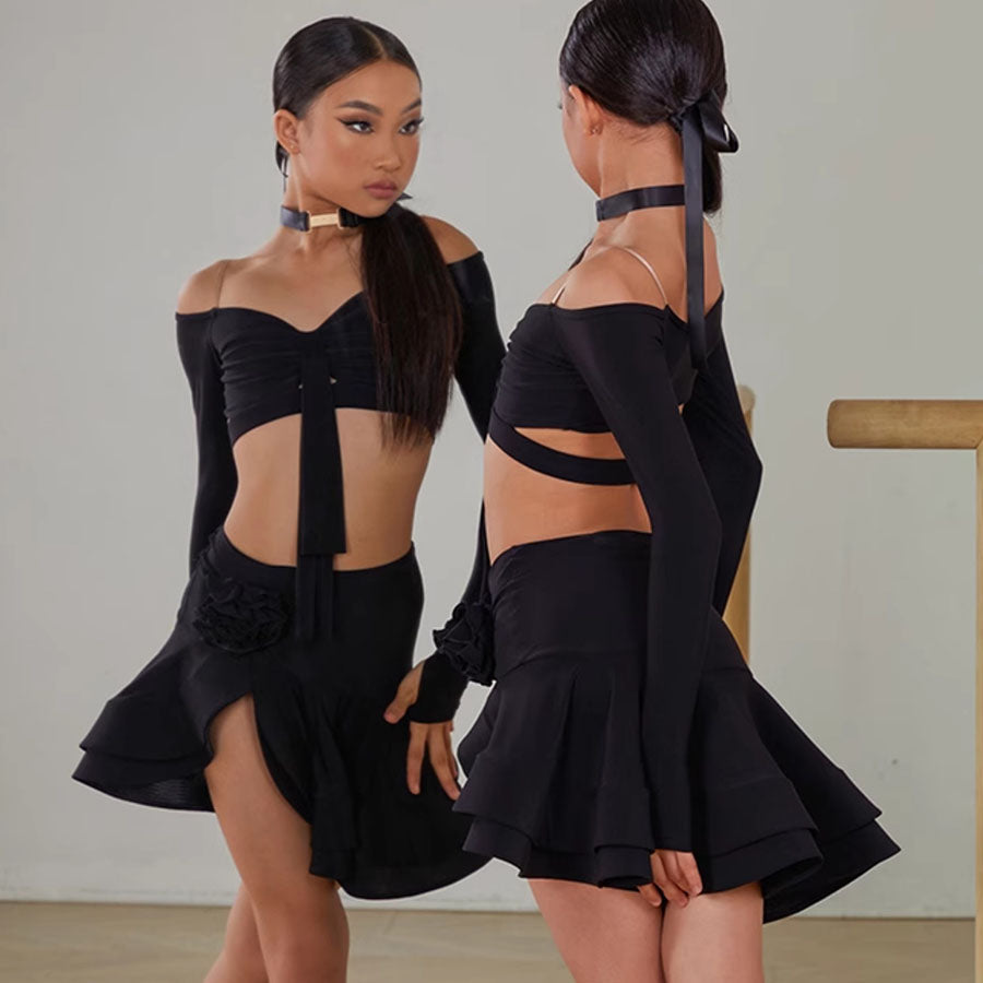 Z Girls Swing Skirts Practice Dancewear