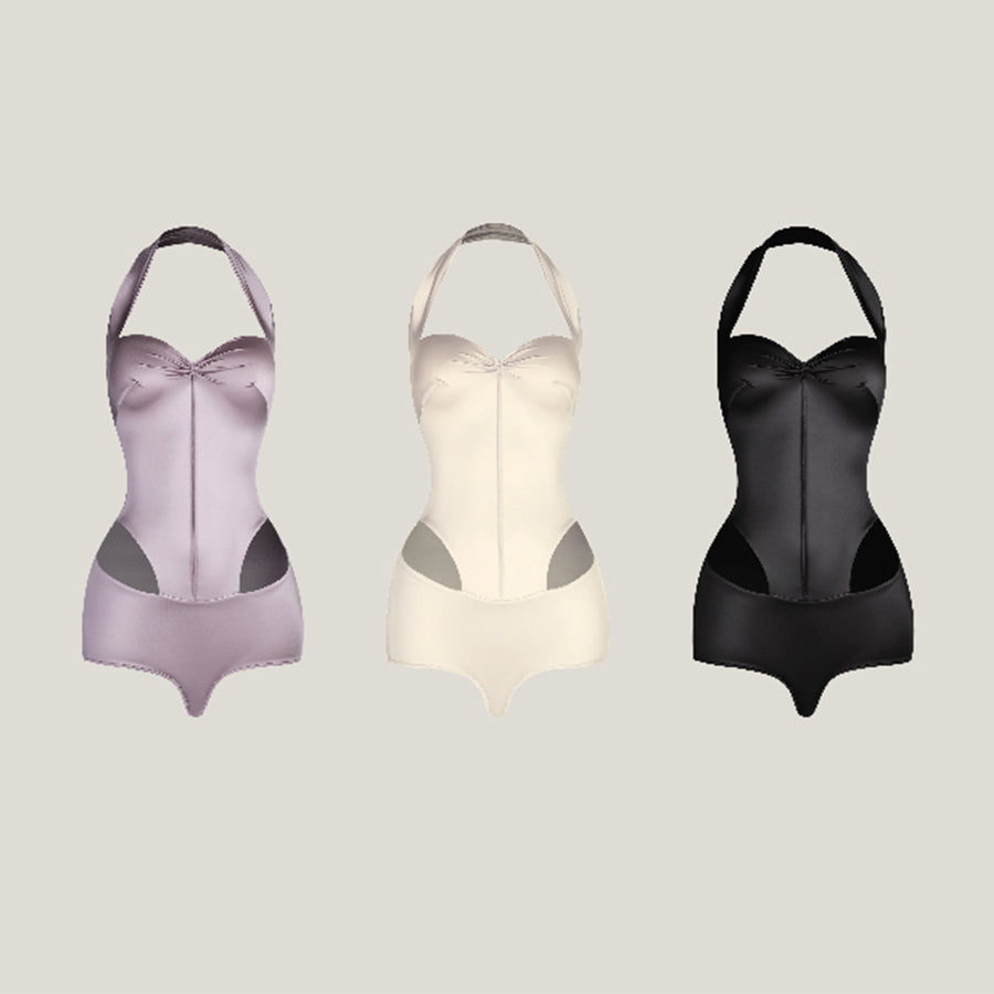 Z Women's Satin Halter Backless Dance Tops Bodysuit Leotards Practice DanceWear