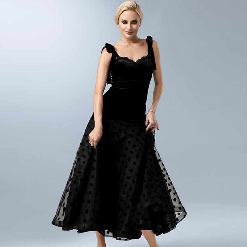 TID Customisable Women's Sleeveless Dance Dresses Performance Competition Dancewear