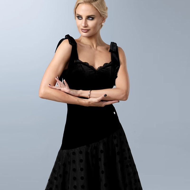 TID Customisable Women's Sleeveless Dance Dresses Performance Competition Dancewear