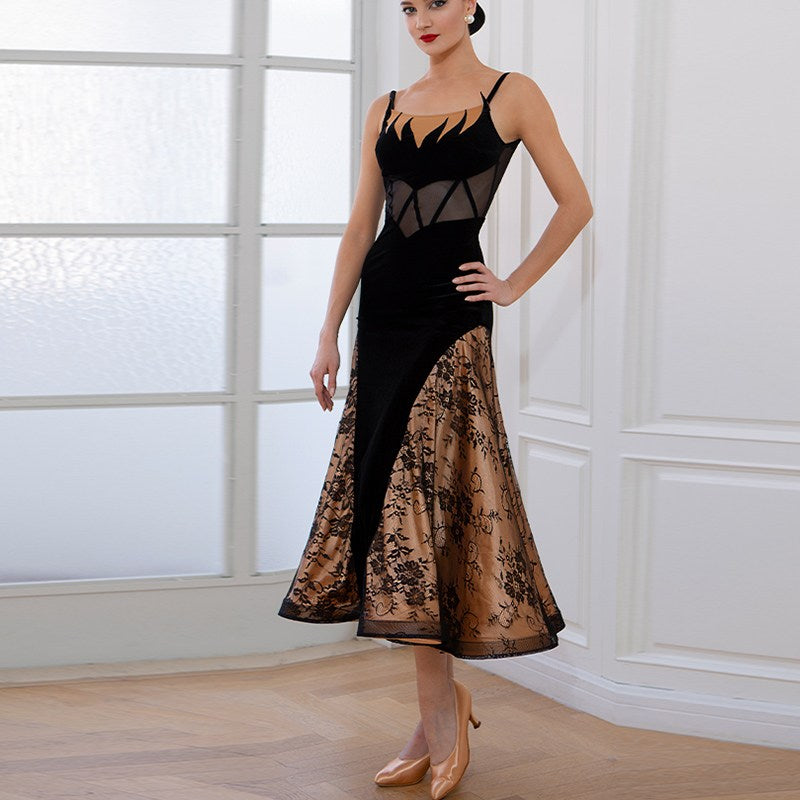 TID Customisable Women's Sleeveless Dance Dresses Performance Competition Dancewear