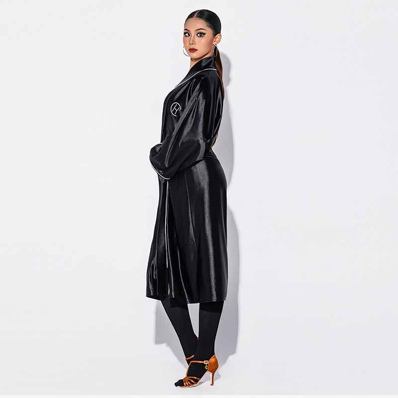 HC Women's Long Sleeves Dance Outfit Practice Performance Dance Wear