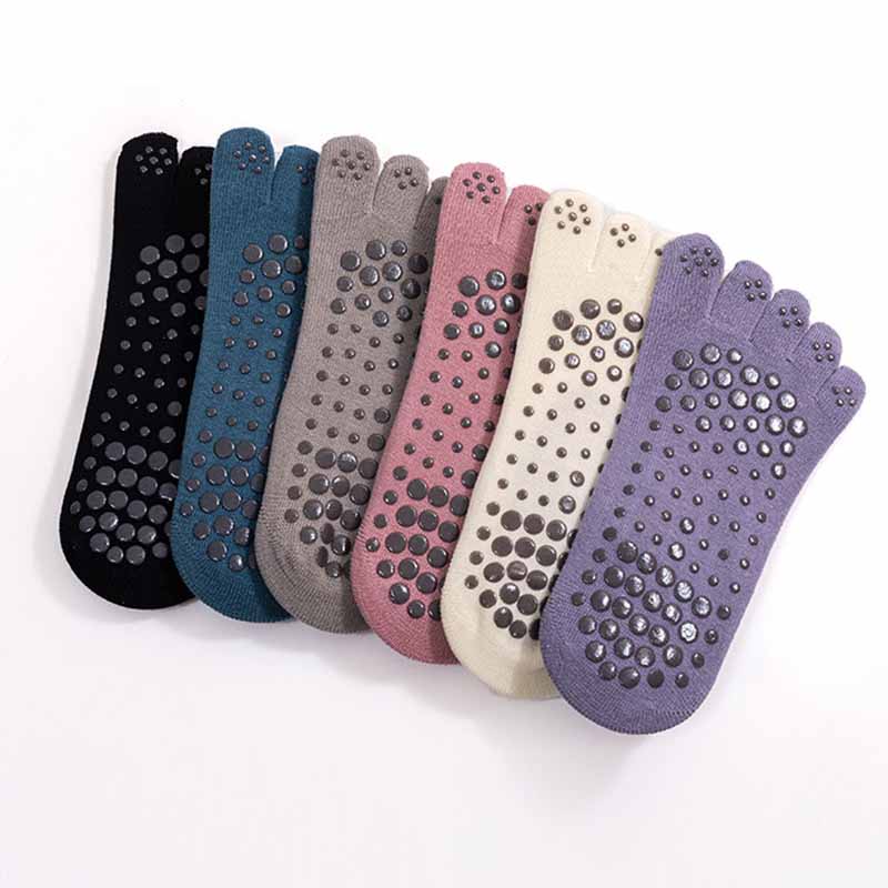 Full-Toe Yoga Pilates Grip Five-ToeSocks