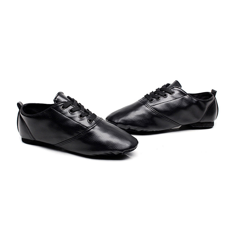 Low-top thickened cowhide sole Jazz shoes/Ballet Slipper