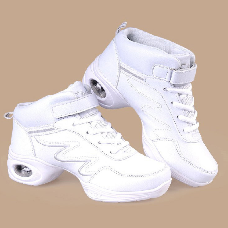 Women's Jazz Shoes Lace-up Dance Sneakers