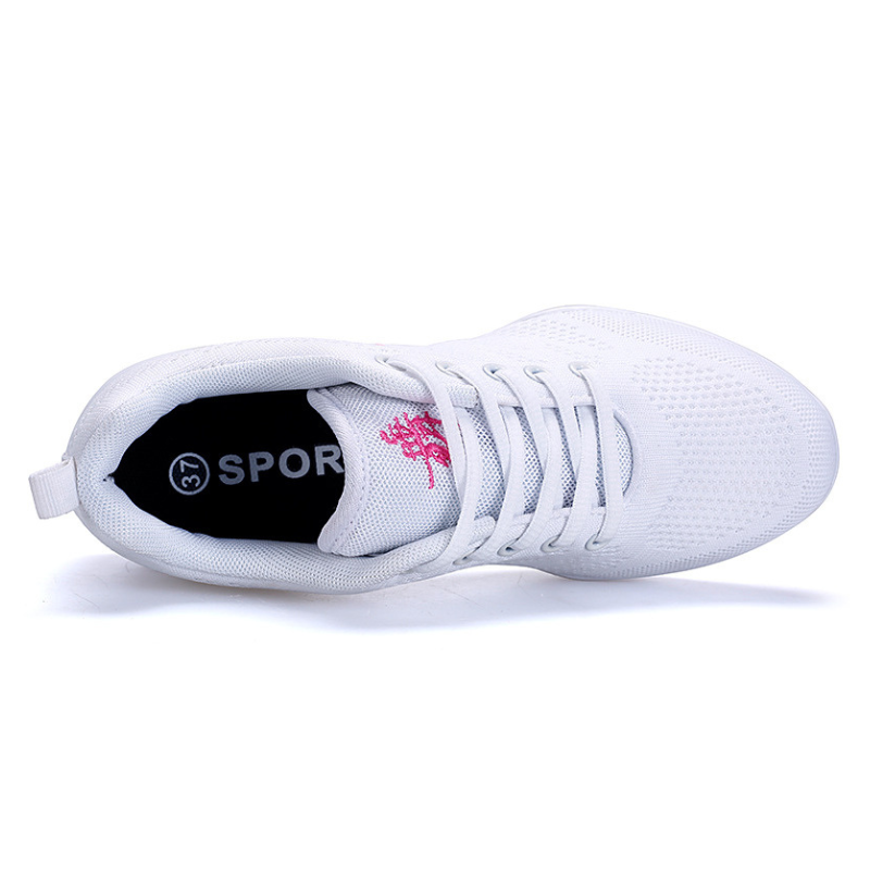 Women's Mesh Jazz Shoes Lace-up Dance Sneakers