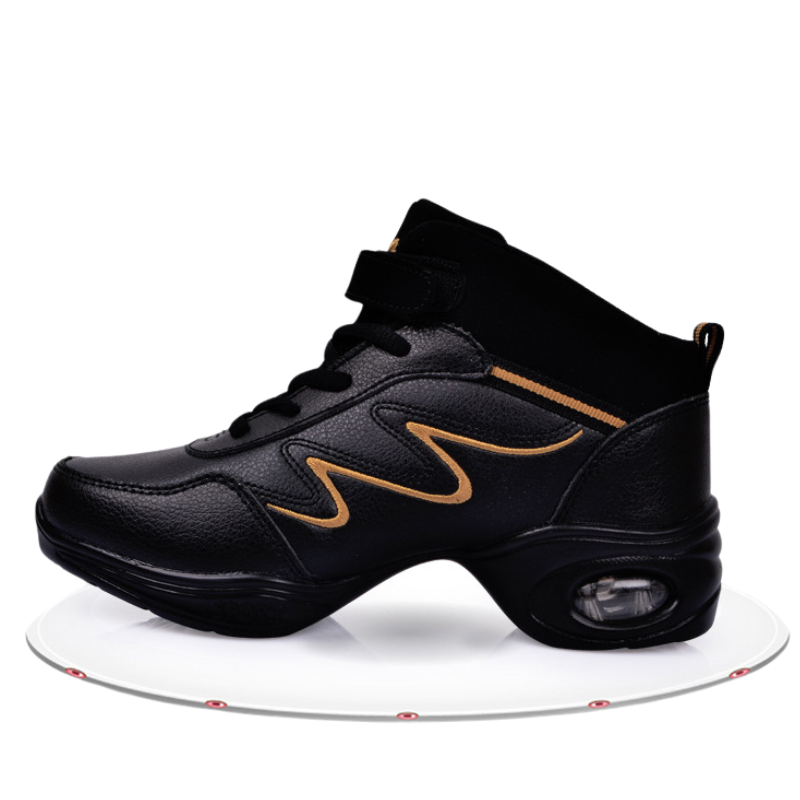 Women's Jazz Shoes Lace-up Dance Sneakers