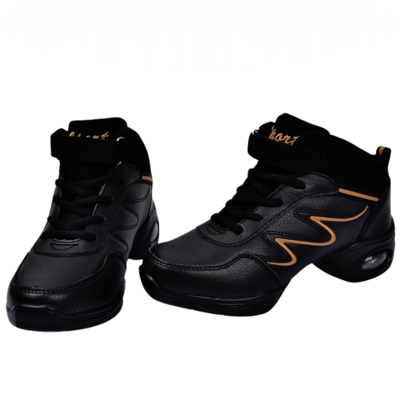 Women's Jazz Shoes Lace-up Dance Sneakers