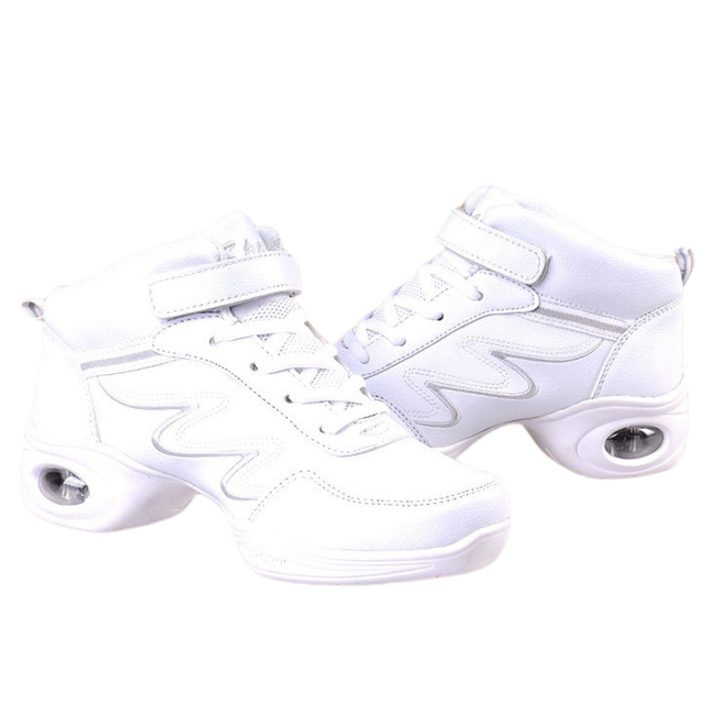 Women's Jazz Shoes Lace-up Dance Sneakers