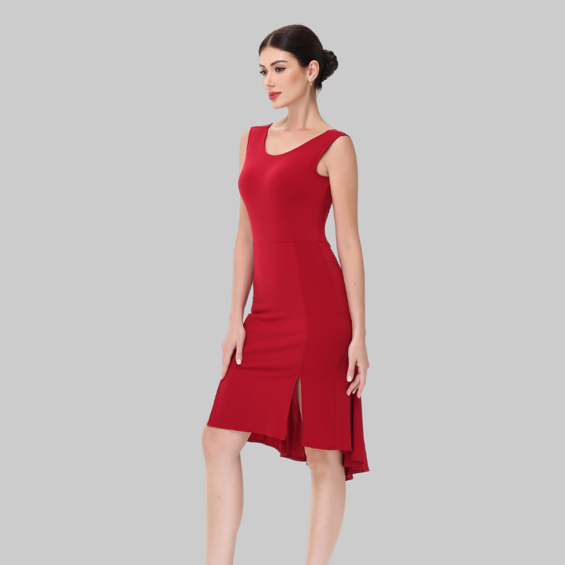 Women's Sleeveless  Dance Dress for Milonga & Parties Tango Dress