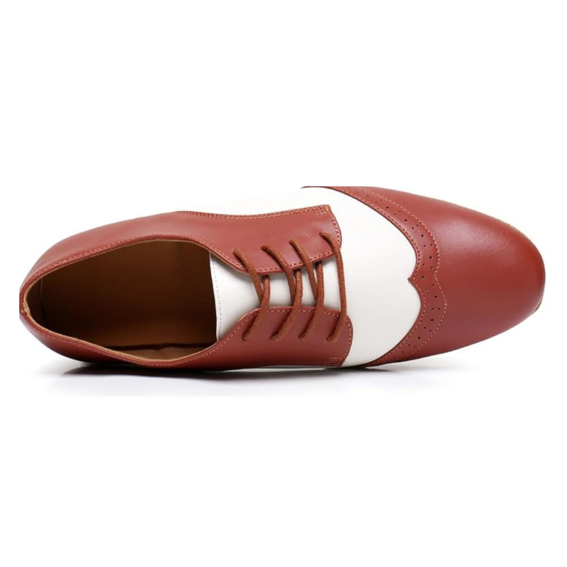 Men's 2cm Leatherette Heels Ballroom Dance Shoes