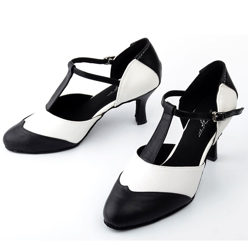 Women's Leatherette Customized Heels Ballroom Dance Shoes Modern Shoes