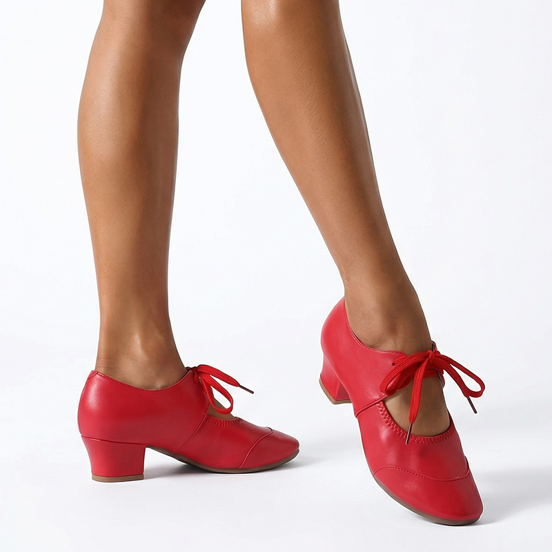 Women's Leatherette 4cm Heels Ballroom Dance Shoes/Swing Shoes