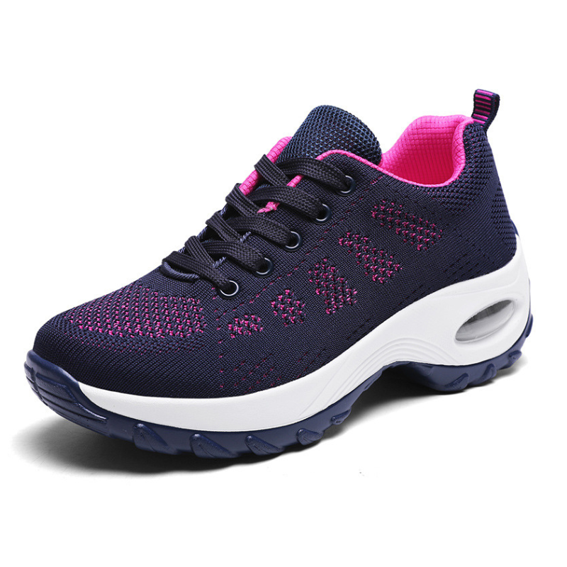 Women's Mesh Jazz Shoes Lace-up Dance Sneakers