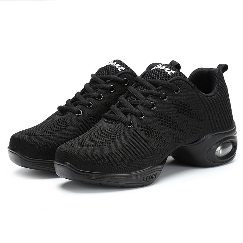 Women's 4.5cm Dance Sneakers Party Training Performance Professional Dance Shoes Jazz Dance