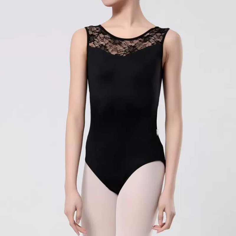 BW Women's Lace  Sleeveless Leotard
