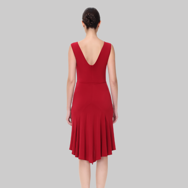 Women's Sleeveless  Dance Dress for Milonga & Parties Tango Dress