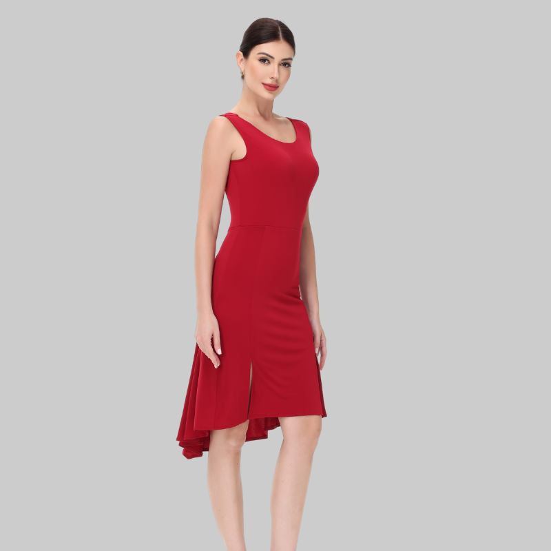Women's Sleeveless  Dance Dress for Milonga & Parties Tango Dress