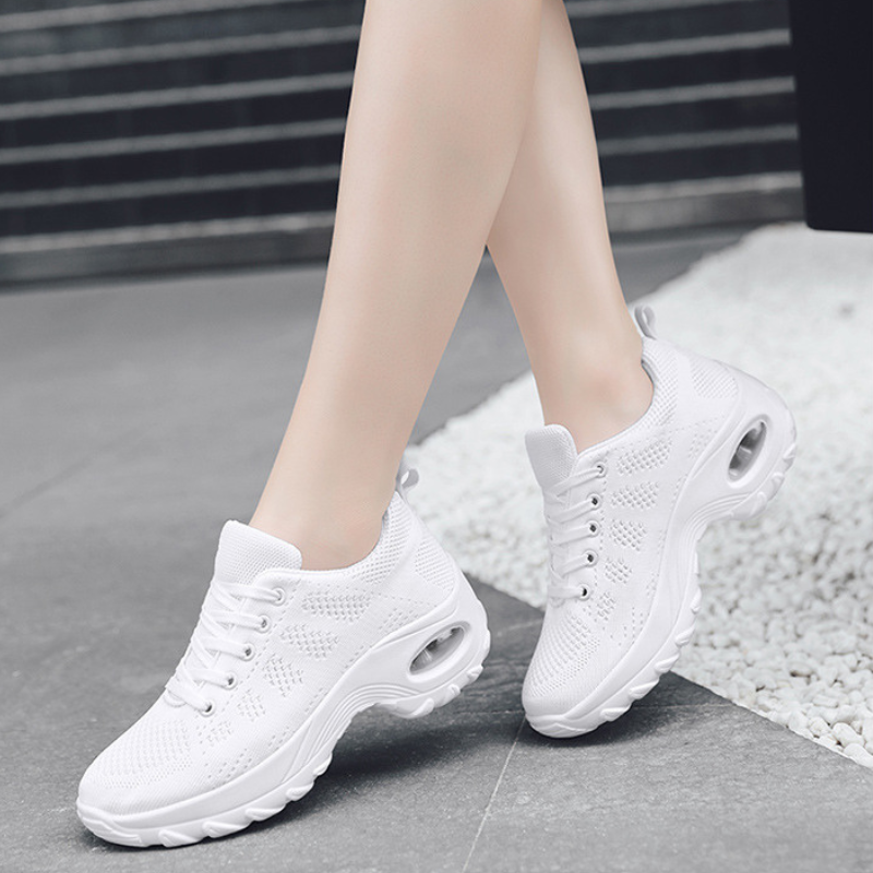 Women's Mesh Jazz Shoes Lace-up Dance Sneakers