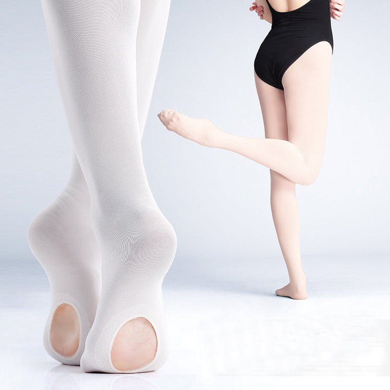 Girls Ultra Soft Transition Tights with Self Knit Waistband