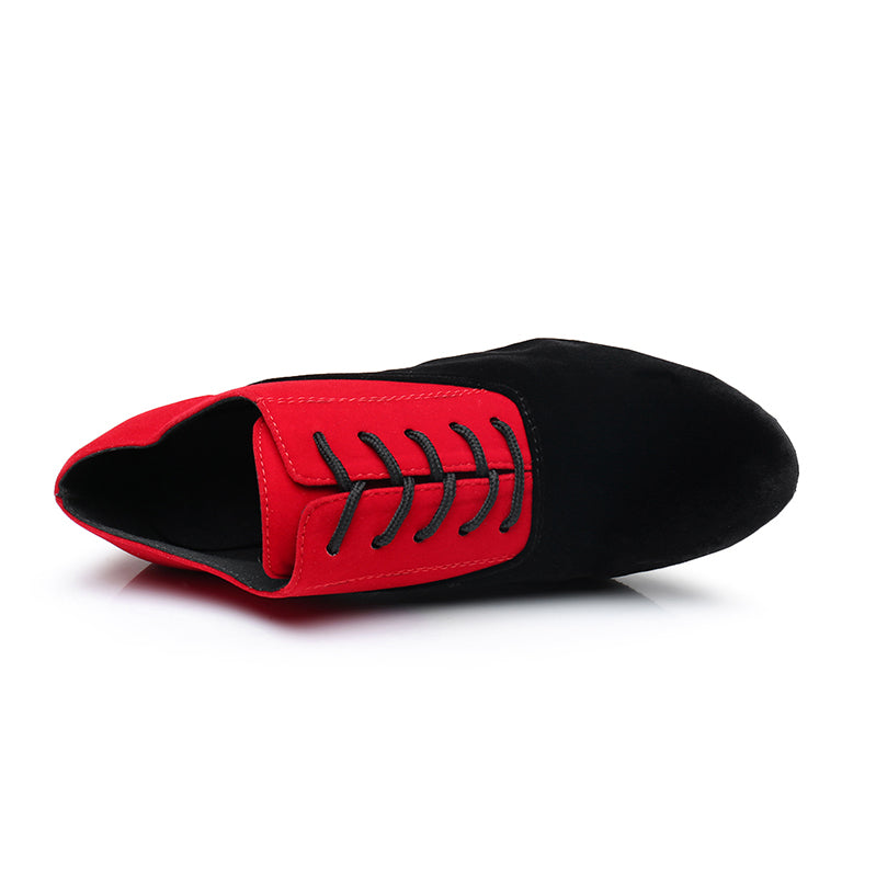 Women's Suede Customized Heel Teaching & Practice Shoes  Ballroom Dance Shoes