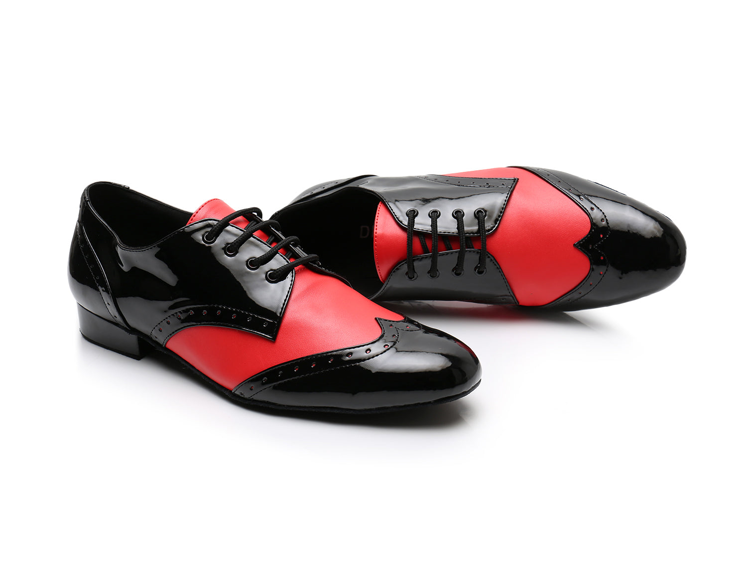 Men's Leatherette Modern Shoes With Lace-up Latin Ballroom Dance Shoes