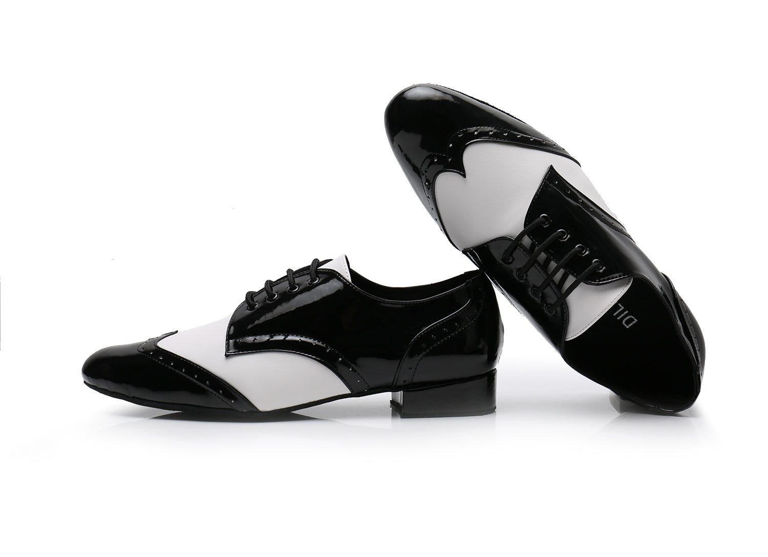 Men's Leatherette Modern Shoes With Lace-up Latin Ballroom Dance Shoes