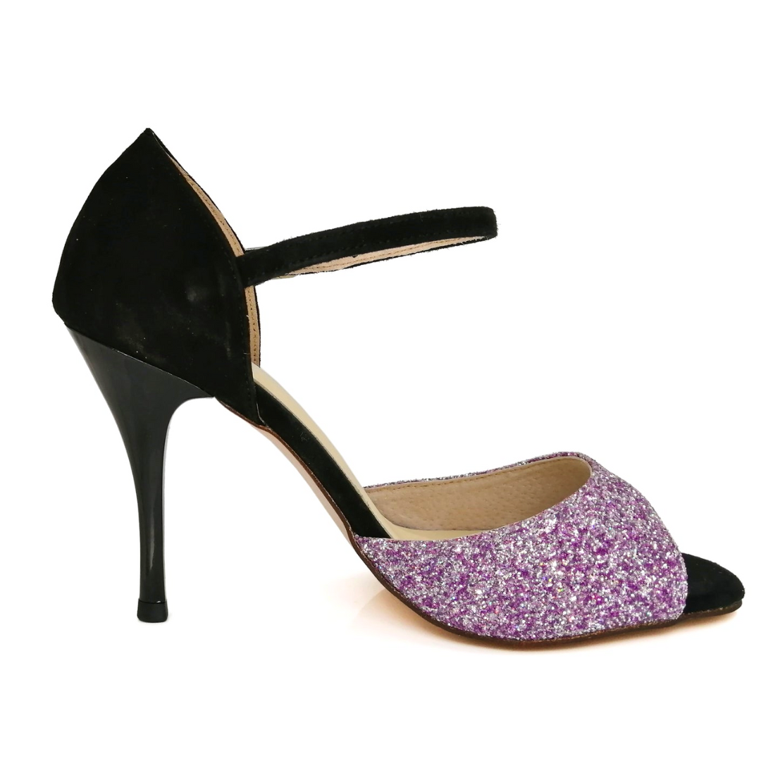 SHJ Women's Sparkling Glitter 7cm/9cm Heels Dance Shoes Tango Shoes