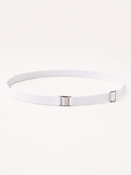 Adjustable Dance Alignment Belt - White