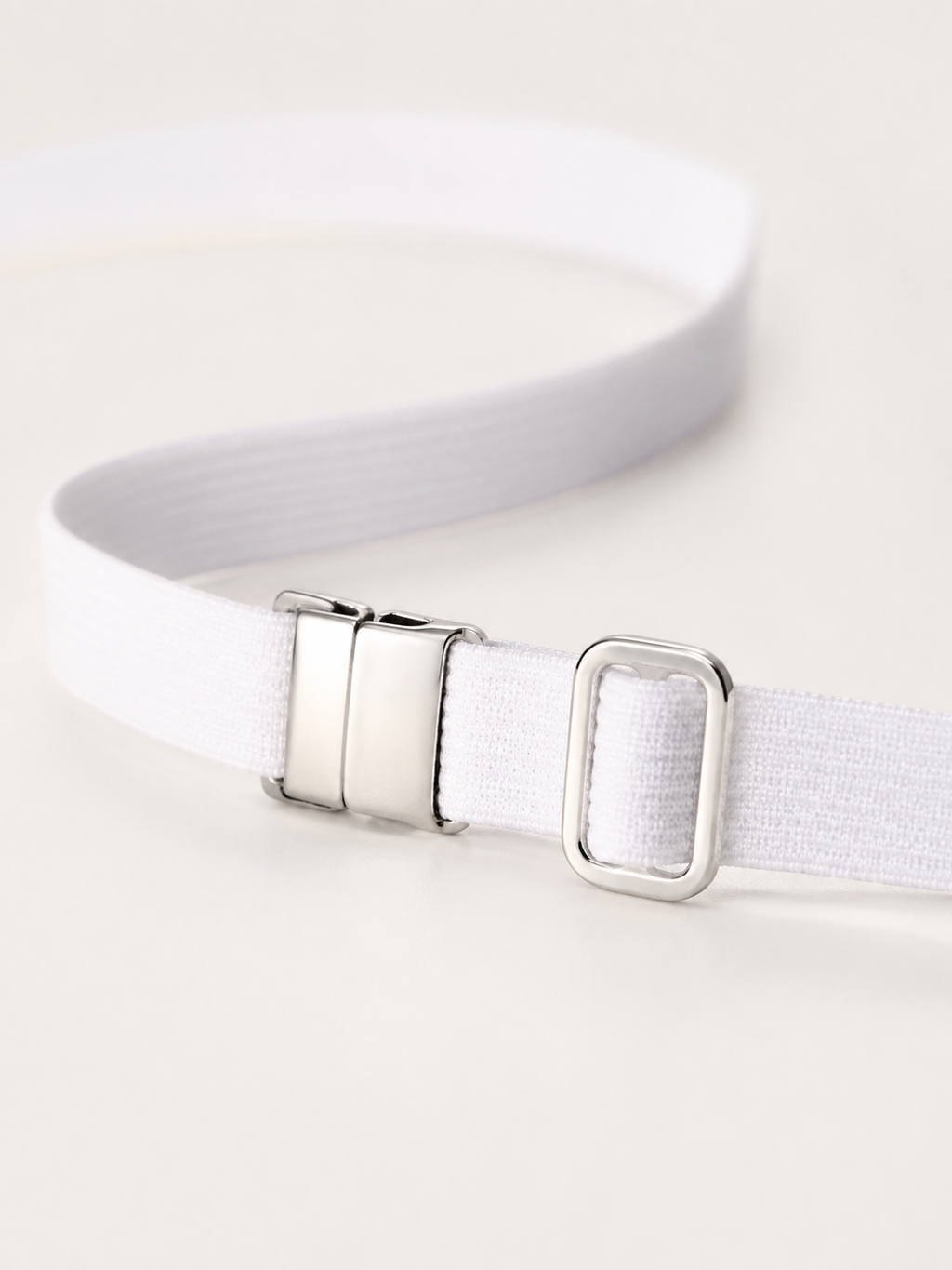 Adjustable Dance Alignment Belt - White
